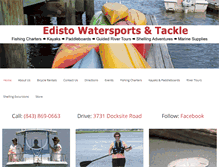 Tablet Screenshot of edistowatersports.net